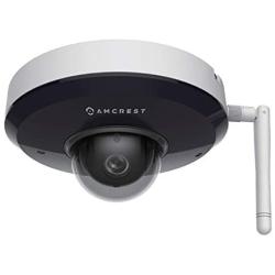 Amcrest ProHD 1080P PTZ WiFi Camera, 2MP Outdoor Vandal Dome IP Camera (3X Optical Zoom) IK08 Vandal-Proof, IP66 Weatherproof, Dual Band 5ghz/2.4ghz, Pan/Tilt (IP2M-866W) (White)