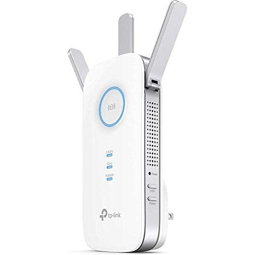 TP-Link AC1750 WiFi Extender (RE450), PCMag Editors Choice, Up to 1750Mbps, Dual Band WiFi Repeater, Internet Booster, Extend WiFi Range further