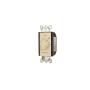 TORK A502H Spring-Wound in-Wall Twist Timer, 2-Hour Length and Ivory Face, 12 AWG / 125-277V, for Automatic Shutoff of Fans and Lights