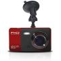 Minolta MNCD42 Full HD 1080P Wide Angle Car Dashboard Camera with G-Sensor, HDR, Loop Recording & 4'' LCD Screen, Red