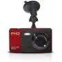 Minolta MNCD42 Full HD 1080P Wide Angle Car Dashboard Camera with G-Sensor, HDR, Loop Recording & 4'' LCD Screen, Red