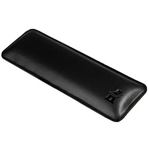 Bailey 60% by Castle - Compact Wrist Rest for Keyboards with Around 61 Keys - Leather Ergonomic Computer Extra Firm Keyboard Wrist Support for Typists, Gaming, Heavy Office Use (Nightfall, 60% Size)