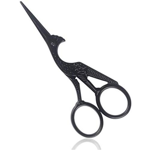 BIHRTC 4.5 Inch Mini Embroidery Scissors Cross Stitch Scissors Stainless Steel Sharp Sewing Craft Scissors DIY Tools Shears Scissors for Thread Needlework Art Work and Everyday Use