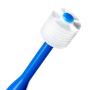 Brilliant Child Toothbrush by Baby Buddy - Ages 2-5 Years, When Molars Appear, BPA Free Super-Fine Micro Bristles Clean All-Around Mouth, Kids Love Them, 1 Count, Lime