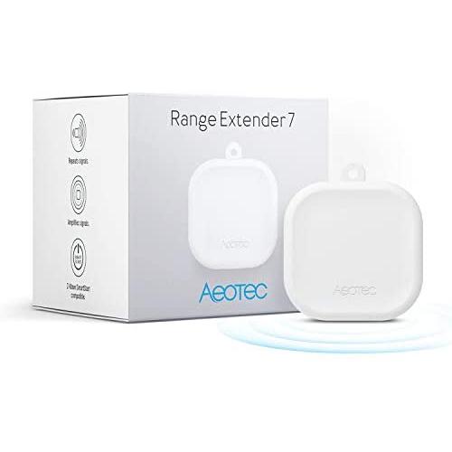 Aeotec Range Extender 7 Zwave Repeater Work with Zwave Hub SmartThings Fibaro (One Pack)