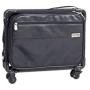 TUTTO 17-Inch Small Office on Wheels for Laptop, Black (4217BCC)