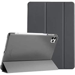 ProCase iPad Pro 11 Case 2020 & 2018, Slim Hard Shell Protective Stand Cover for iPad Pro 11 2nd Gen 2020 (Latest Model) & 1st Gen 2018 [Support 2nd Gen Apple Pencil Charging] -Grey