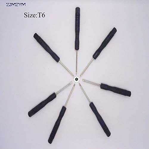 Screwdriver 30PC/set wholesale T6 screwdriver head Small Plum hexagonal screwdriver for repairing mobile phone and electronic product