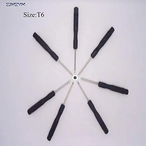 Screwdriver 30PC/set wholesale T6 screwdriver head Small Plum hexagonal screwdriver for repairing mobile phone and electronic product