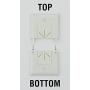 DATA COMM Electronics 45-0017-WH Split Style TV Plate with Flexible AV/HDMI Cable Pass-Through - White