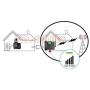 SIM Card-Based Cordless Desk Phone for AT&T T-Mobile with Text Message FM Tuner Voice Mail Caller ID Support
