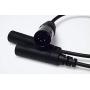 Wirenest GA Twin Plug to Airbus XLR Headset Adapter