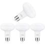 12w E26 Led Bulb,1320LM, BR30 Led Bulbs for 5-6 inch Recessed Can Light,100 Watt Equivalent ,5000k Daylight White,Non-Flickering Light Bulb,Commercial Grade ,Dimmable ,Pack of 4