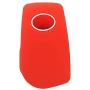 WERFDSR Sillicone key fob Skin key Cover Keyless Entry Remote Case Protector Shell for Toyota Camry 4-Runner RAV4 Highlander Corolla Yaris 4 button smart remote red