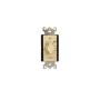 TORK A512HH Spring-Wound in-Wall Twist Timer with Hold Function, 12-Hour Length, Ivory Faceplate, for Automatic Shutoff of Fans or Lights