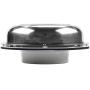 ECO HOUSE Solar Powered Roof Vent Stainless Steel 5-inch Fan Ideal for Roof Attic RV Boats 12 CFM