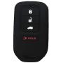 Key Fob Cover Case Skin Protector for 2013 2014 2015 2018 Honda Accord EX EX-L Touring Civic 4 Buttons Smart Key Remote ACJ932HK1210A, A2C83161800