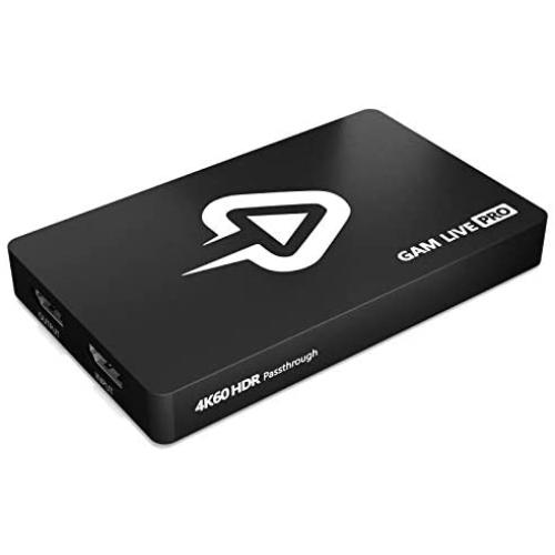 UCEC Video Game Capture Card 4K60 HDR HDMI Passthrough USB 3.0 Record Stream 1080P 60FPS Instant Gameview Live Streaming for Nintendo Switch, Xbox, PS4, PS5, YouTube, OBS, Twitch(Replaceable Shell)