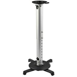 StarTech.com Universal Ceiling Projector Mount - Heavy Duty Height Adjustable/Extendable Pole Mount 5-22.7'' from Ceiling - 33lb (15kg) - Tilt/Rotate - Hanging Projector Mount w/Bracket
