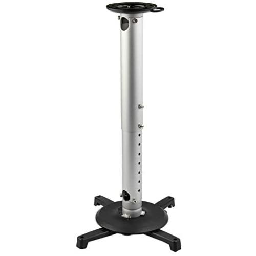 StarTech.com Universal Ceiling Projector Mount - Heavy Duty Height Adjustable/Extendable Pole Mount 5-22.7'' from Ceiling - 33lb (15kg) - Tilt/Rotate - Hanging Projector Mount w/Bracket