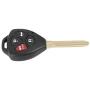 X AUTOHAUX Car Keyless Remote Flip Key Fob 315Mhz GQ4-29TG for Toyota Corolla 2010-2012