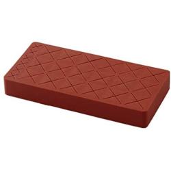 Emoly Silicone Lipstick Holder, Premium Cosmetic Organizer for Brush Lip Eye Makeup Pencil Bottles, 24 Square Makeup Display Case (Red)