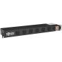Tripp Lite RS1215-RA Rackmount Network-Grade PDU Power Strip, 12 Right Angle Outlets Wide-Spaced, 15A, 15ft Cord w/ 5-15P Plug,, Black