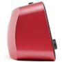 Grace Digital Mondo Elite Smart Internet Radio, Bluetooth, Wi-Fi, 7-Day Alarm – Microphone-Free (Red)