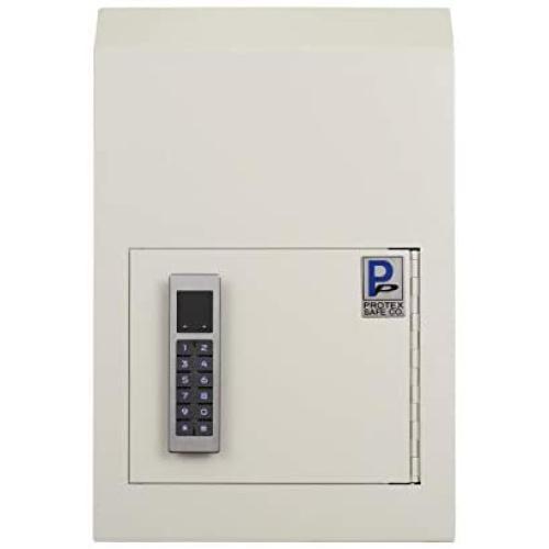 Protex WSS-159E II Through The Door Drop Box with Electronic Lock, Beige