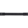 StarTech.com 25U Open Frame Server Rack - 4 Post Adjustable Depth (22'' to 40'') Network Equipment Rack w/ Casters/ Levelers/ Cable Management (4POSTRACK25U), Black
