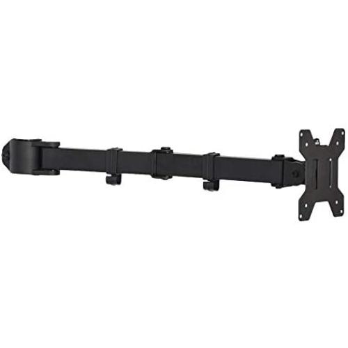 VIVO Black Fully Adjustable Single Monitor Arm for Desk Mount Stand, Monitor Arm for 1 Screen up to 27 inches, PT-SD-AM01A