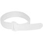 Reusable Cinch Straps 1'' x 30'' - 10 Pack, Multipurpose Quality Hook and Loop Securing Straps (White) - Plus 2 Free Bonus Reusable Cable Ties