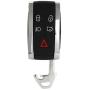 cciyu 1 X Flip Key Fob Uncut Blade (SHELL CASE) 5 Buttons Replacement for 07-15 for J aguar XF XK8 XKR XK Keyless Entry Remote Smart Key W/Insert with FCC: KR55WK45694 KR55WK49244