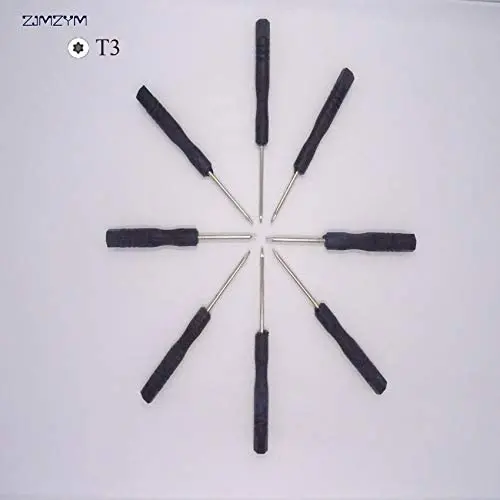 Screwdriver 1PC wholesale T3 screwdriver head Small Plum hexagonal screwdriver for repairing Mobil phone and electronic product