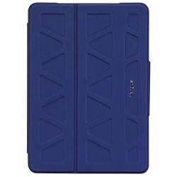 Targus Pro-Tek Case for Apple iPad (7th Gen) 10.2-Inch, iPad Air and iPad Pro 10.5-Inch with Slim Trifold Stand Cover, Stylus Holder, Magnetic Closure, Blue (THZ85202GL)