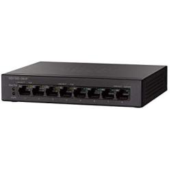 Cisco SG110D-08HP Desktop Switch with 8 Gigabit Ethernet (GbE) Ports plus 32W PoE, Limited Lifetime Protection (SG110D-08HP-NA)