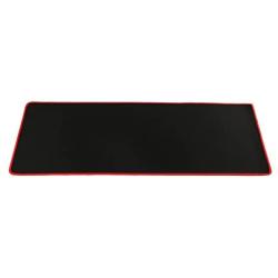 Large Gaming Mouse Pad XXL/Extended Mat Desk Pad/Mouse pad Long Non-Slip Soft Rubber Bottom Keyboard Pad/Mice Pads Mouse Desk Pad Stitched Edges Use for Laptop (Red Edge, 27''x12''x0.2'')