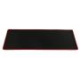 Large Gaming Mouse Pad XXL/Extended Mat Desk Pad/Mouse pad Long Non-Slip Soft Rubber Bottom Keyboard Pad/Mice Pads Mouse Desk Pad Stitched Edges Use for Laptop (Red Edge, 27''x12''x0.2'')
