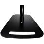 Premium Height-Adjustable Floor-to-Desk Security Kiosk Stand for Tablets, Black, For iPad 10.2 Inch, 11-Inch iPad Pro, iPad Air 3, iPad 5 & 6 & More (PAD-PARAFD)