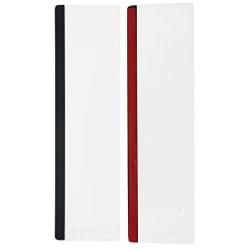 ExcelityFashion Computer Monitor Side Panel Multifunction Memo Pad Transparent Message Board Sticky Board (Brief Left & Right)