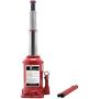 BAOSHISHAN 12 Ton Double Ram Bottle Jack 8-5/8'' to 20-1/2'' Lifting Range Hydraulic Bottle Jack
