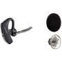 Plantronics Voyager 5200 - Bluetooth Headset Bundle with Plantronics Voyager Legend Eartip Kit - Non-Retail Packaging - Medium - Black