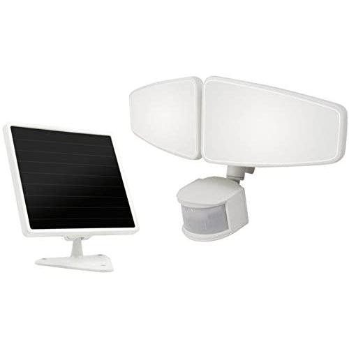 Sunforce 82204 200-led Twin Head Solar Motion Light, 1100 Lumen Output, 30feet (9.1meter) Detection Distance, 180 Degrees Detection Range, Fully Weather Resistant, Can Be Mounted Almost Anywhere