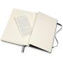 Moleskine Classic Expanded Notebook, Hard Cover, Large (5'' x 8.25'') Ruled/Lined, Black, 400 Pages
