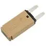 GLOSO E71 2.8 mm Automatic Circuit Breaker Mini ATM 5Amp Circuit Breakers Auto Reset (T1) - 1 Pack (5A)
