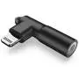 Mangotek Lightning to 3.5mm Female Jack iPhone Headphone Adapter for Microphone, Apple MFi Certified Connector AUX Audio Dongle Cable Compatible with Apple iPhone 12/ Mini/ Pro Max/11/XR/XS/Pro/Max
