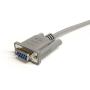 StarTech.com 6ft Straight Through Serial Cable - DB9 M/F (MXT100) Gray - M/F