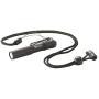 Streamlight MicroStream Ultra-compact Aluminum body with AAA alkaline battery, 3.5 Inch - 1.04 oz - 45 Lumens - 66318, Black