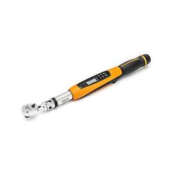 GEARWRENCH 3/8'' Flex Head Electronic Torque Wrench with Angle, 10-100 ft/lbs. - 85078