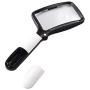 Insten Large Foldable Magnifying Glass for Reading with Dimmable Led Light, Carry Pouch Included